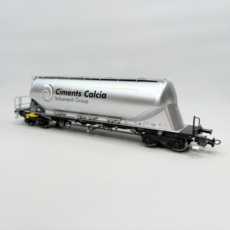 Wagon silo Uacns “Ciments Calcia”, SNCF, Ep. V, PIKO 58439, HO 1/87