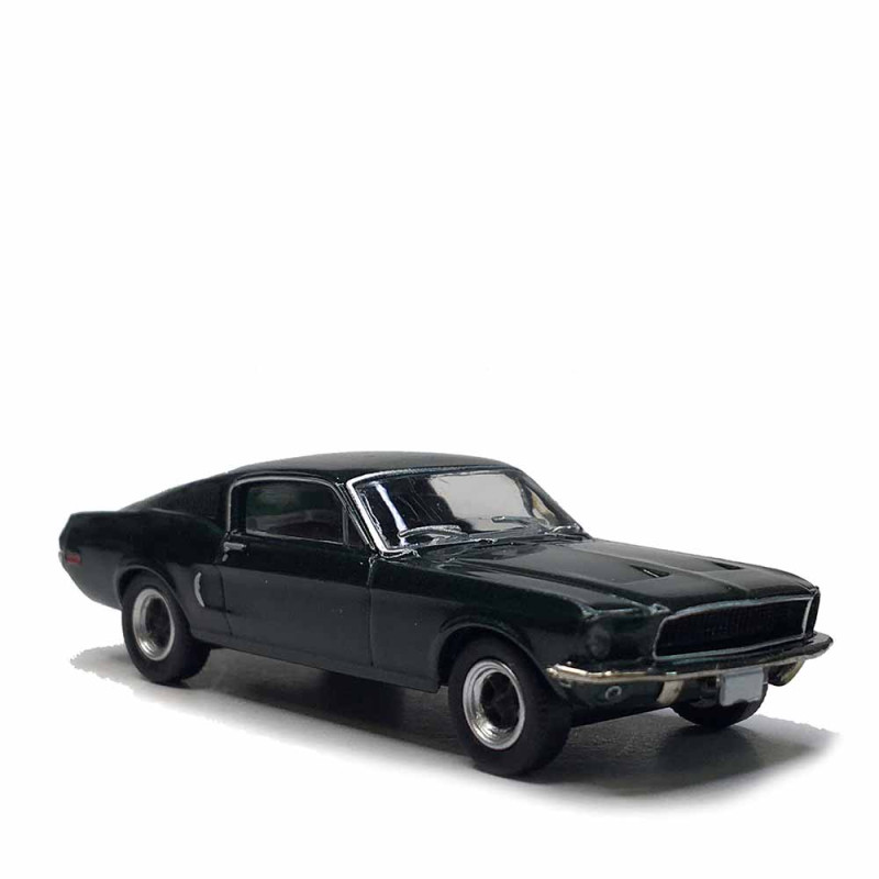 Ford Mustang, fastback, vert métallisé, 1968 - BREKINA 19600 - HO 1/87