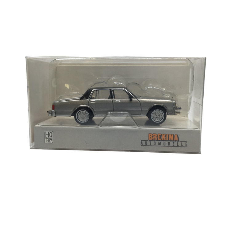 Chevrolet Caprice, argent métallisé, noir, 1987 - BREKINA 19723 - HO 1/87