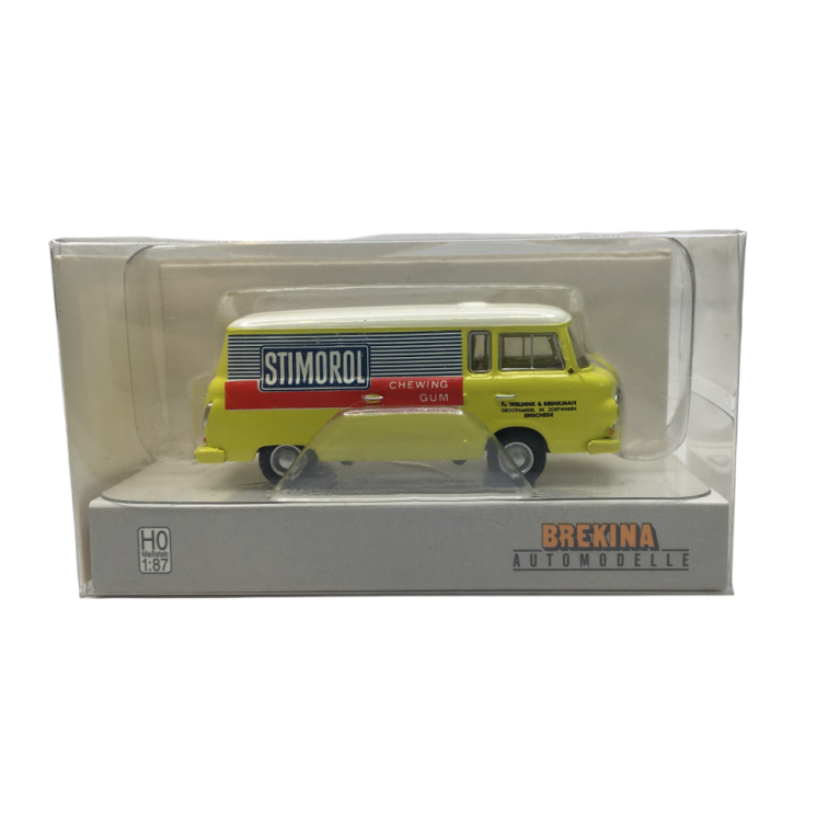 Barkas B 1000, fourgon, stimorol, 1962 - BREKINA 30127 - HO 1/87