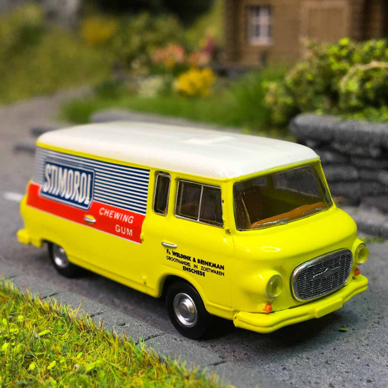 Barkas B 1000, fourgon, stimorol, 1962 - BREKINA 30127 - HO 1/87