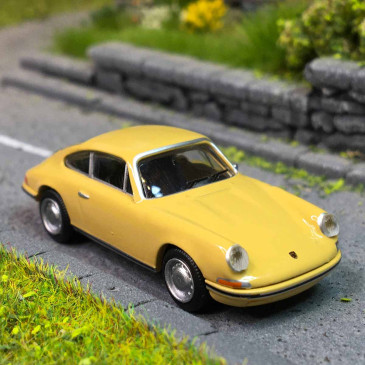 Porsche 911, beige, 1964 - BREKINA 91644 - HO 1/87