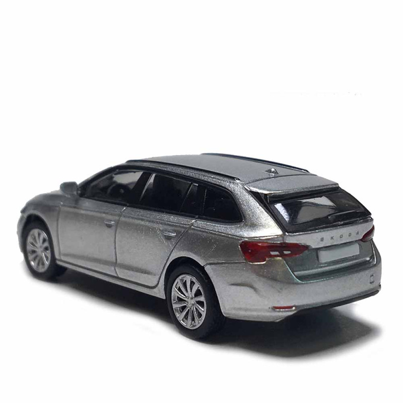 Skoda Octavia IV Combi, argent, 2020 - PCX 871609 - HO 1/87