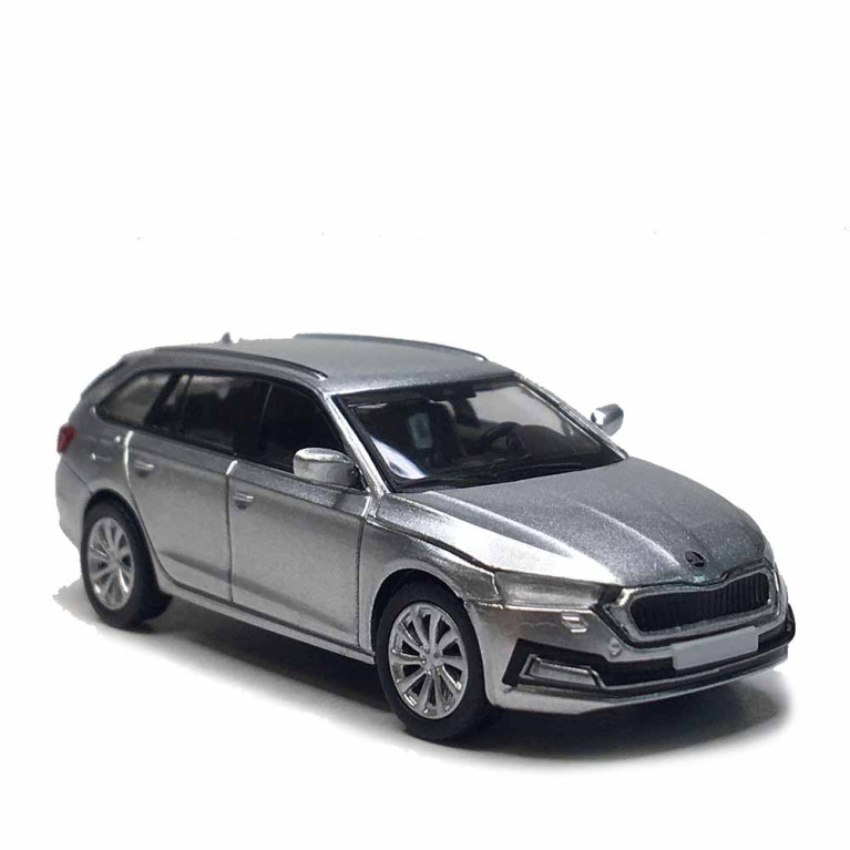 Skoda Octavia IV Combi, argent, 2020 - PCX 871609 - HO 1/87