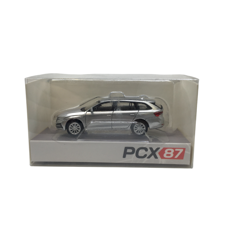 Skoda Octavia IV Combi, argent, 2020 - PCX 871609 - HO 1/87