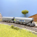 Coffret 2 wagons-trémies à 4 essieux avec parois lisses “Sosimage”, gris, FS, Ep. IV, ARNOLD HN6736, N 1/160