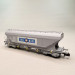 Coffret 2 wagons-trémies à 4 essieux avec parois lisses “Sosimage”, gris, FS, Ep. IV, ARNOLD HN6736, N 1/160