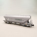Coffret 2 wagons-trémies à 4 essieux avec parois lisses “Sosimage”, gris, FS, Ep. IV, ARNOLD HN6736, N 1/160