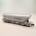Coffret 2 wagons-trémies à 4 essieux avec parois lisses “Sosimage”, gris, FS, Ep. IV, ARNOLD HN6736, N 1/160