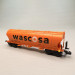 Wagon-trémie céréalier à 4 essieux avec parois bombées, orange, grand logo “WASCOSA”, D-WASCO, Ep. VI, ARNOLD HN6738, N 1/160