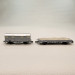 Coffret 2 wagons de service, fourgon VGhs + wagon plateforme Vkkkm chargé de gravier, FS, Ep. V, ARNOLD HN6716, N 1/160