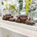 Coffret 2 wagons pour transport de scories, poche basculante, brun cuivré, patine, Ep. III, MARKLIN 46146, HO 1/87