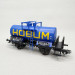 Wagon-citerne à 2 essieux HOBUM, cuve rivetée, plate-forme de serre-frein, N° 579 602, DB, Ep. III, MARKLIN 46468, HO 1/87