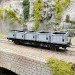 Wagon porte conteneurs Lbs589, “Von Haus zu Haus”, DB, Ep. IV, BRAWA 49138