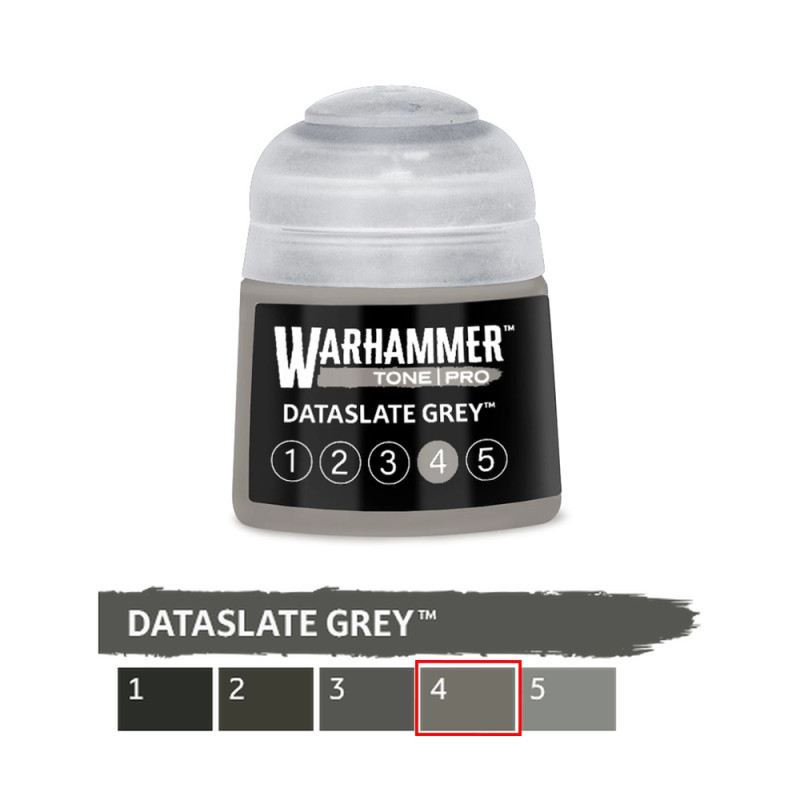 Dataslate Grey 4 - 12ml Tone Pro - WARHAMMER 99189961259 20-104