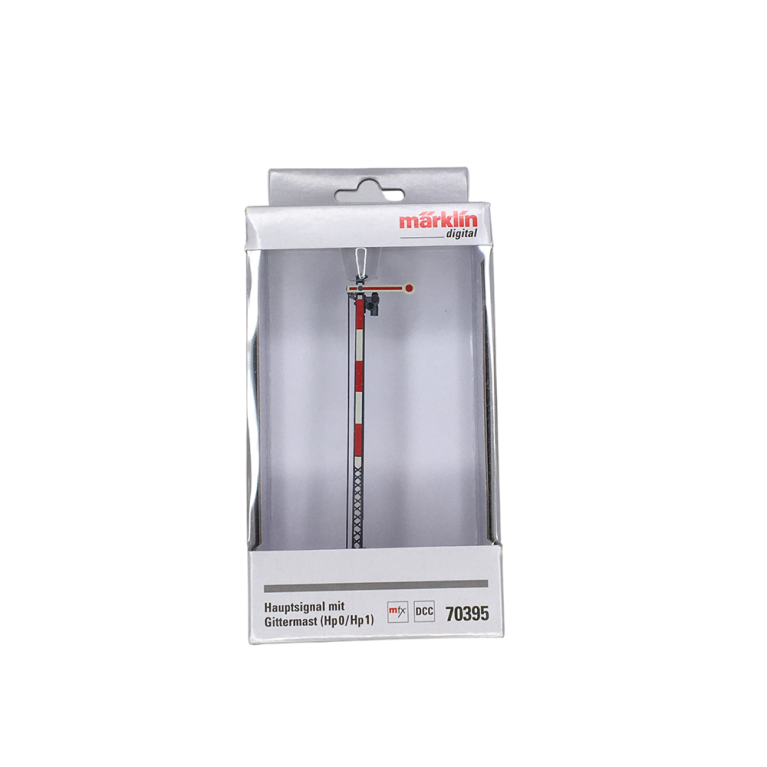 Signal principal avec mât en treillis, Hp 0 / Hp 1 - MARKLIN 70395 - HO 1/87