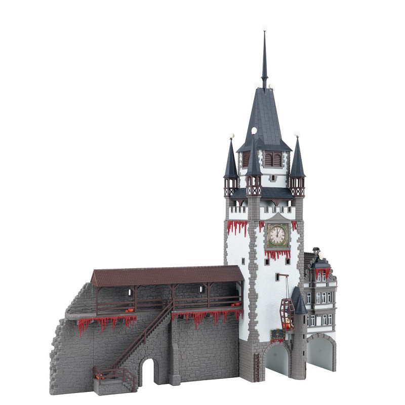 Coffret promotionnel, Halloween à la tour de la vieille ville - Faller 190096 - HO 1/87