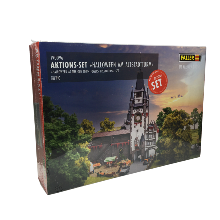 Coffret promotionnel, Halloween à la tour de la vieille ville - Faller 190096 - HO 1/87