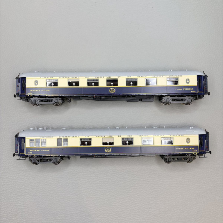Coffret 2 voitures Pullman Côte d’Azur WP et WPc, CIWL, Ep. IIb, LS MODELS 49180