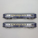 Coffret de 2 voitures lits LX16, “Le Train Bleu 1957”, CIWL, Ep. IIIb, MODELS WORLD MW 1005-1