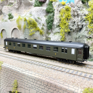 Voiture C10myfi OCEM 36, SNCF, Ep. IIIa, MODELS WORLD MW 40950