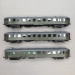 Coffret de 3 voitures OCEM soudées, PLM, Ep. IIb, MODELS WORLD MW 40949