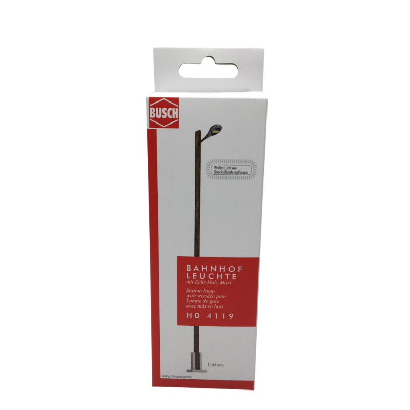 Lampe de gare - BUSCH 4119 - HO 1/87
