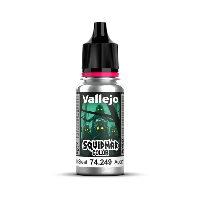Goldy Steel Métallique - 18ml Squidmar Color - VALLEJO 74.249