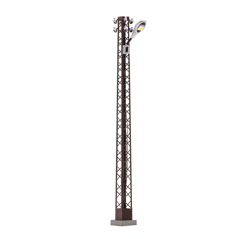 Lampadaire en treillis rouillé - BUSCH 4183 - HO 1/87