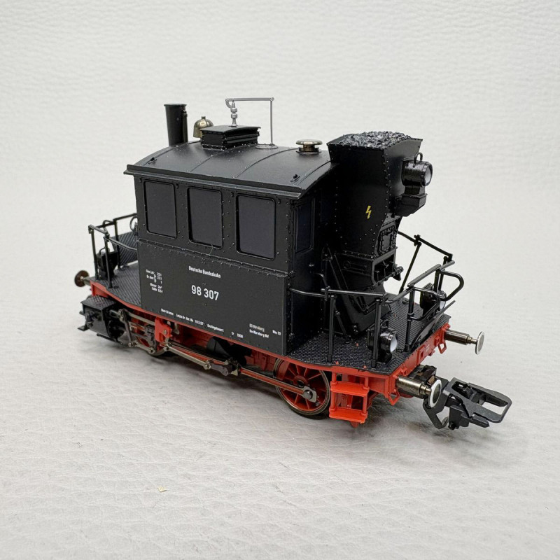 Coffret train “Spalter Bockl”, locomotive 98.3 “Glaskasten” et 3 voitures, DB, Ep. III, TRIX 21229