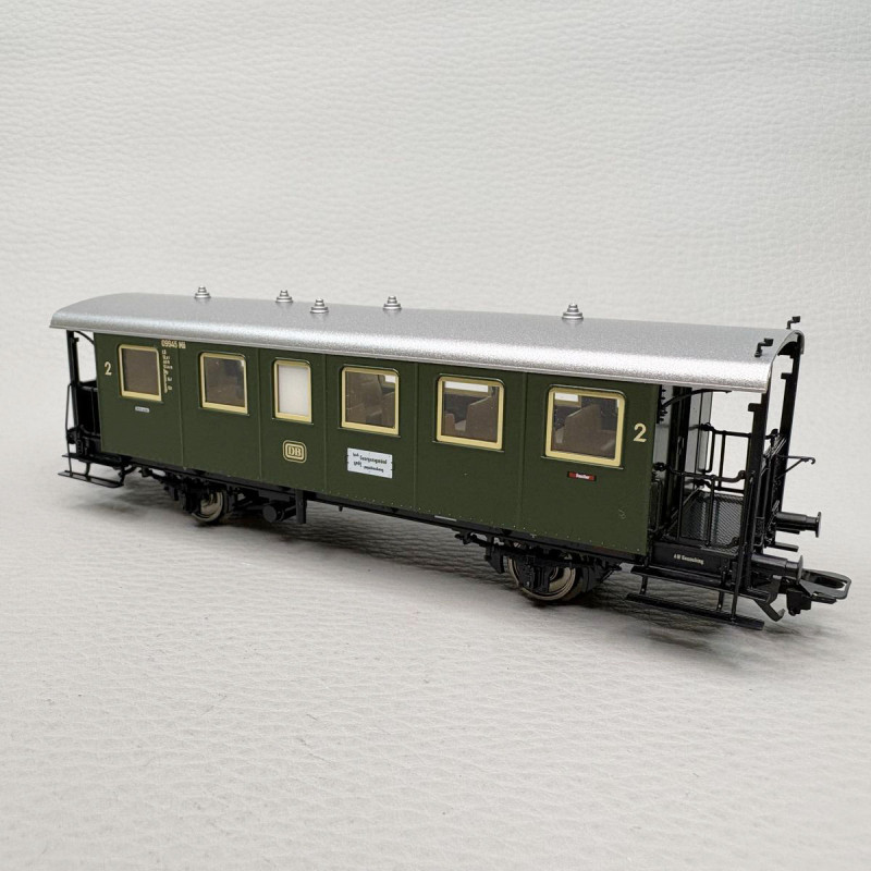 Coffret train “Spalter Bockl”, locomotive 98.3 “Glaskasten” et 3 voitures, DB, Ep. III, TRIX 21229