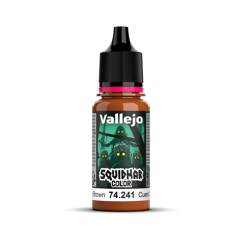Leathery Brown - 18ml Squidmar Color - VALLEJO 74.241