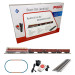 Coffret de départ locomotive diesel BR 119 et 3 wagons tombereaux Eal, DR, Ep. IV, PIKO 57138