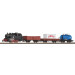 Coffret de départ locomotive à vapeur et 3 wagons marchandises, DB, PIKO 57113