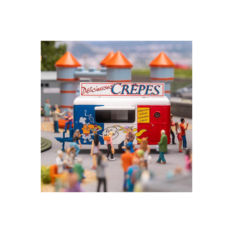 Chariot de vente de crêpes - Faller 182301 - HO 1/87