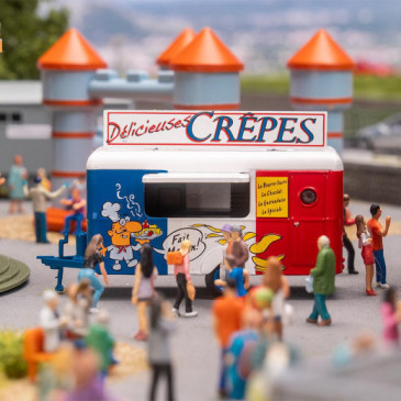 Chariot de vente de crêpes - Faller 182301 - HO 1/87