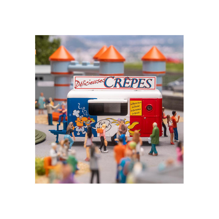 Chariot de vente de crêpes - Faller 182301 - HO 1/87