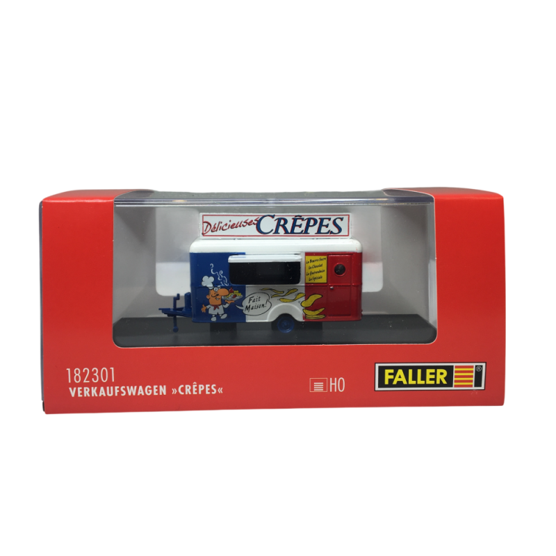 Chariot de vente de crêpes - Faller 182301 - HO 1/87