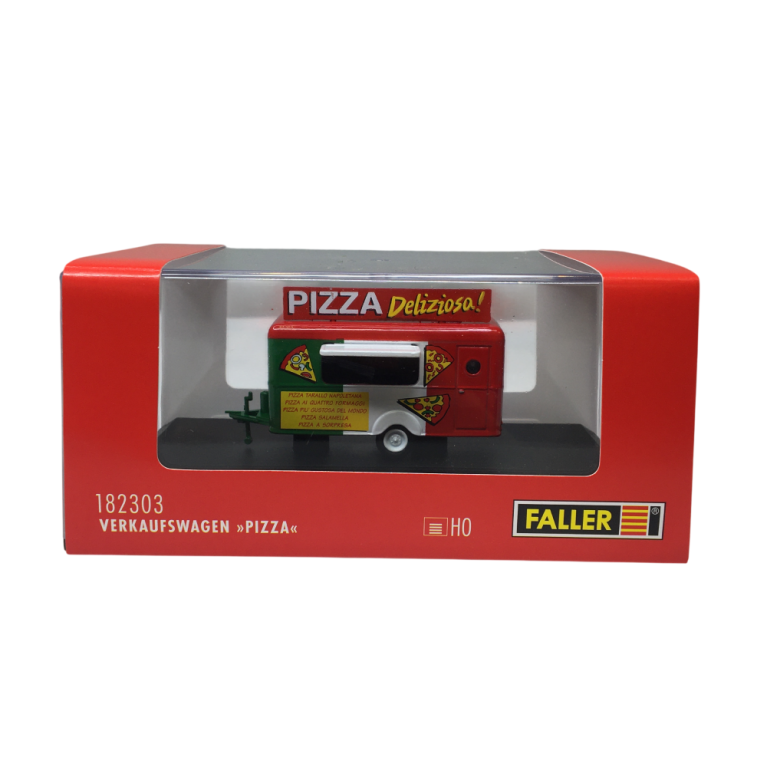 Chariot de vente de Pizza - Faller 182303 - HO 1/87