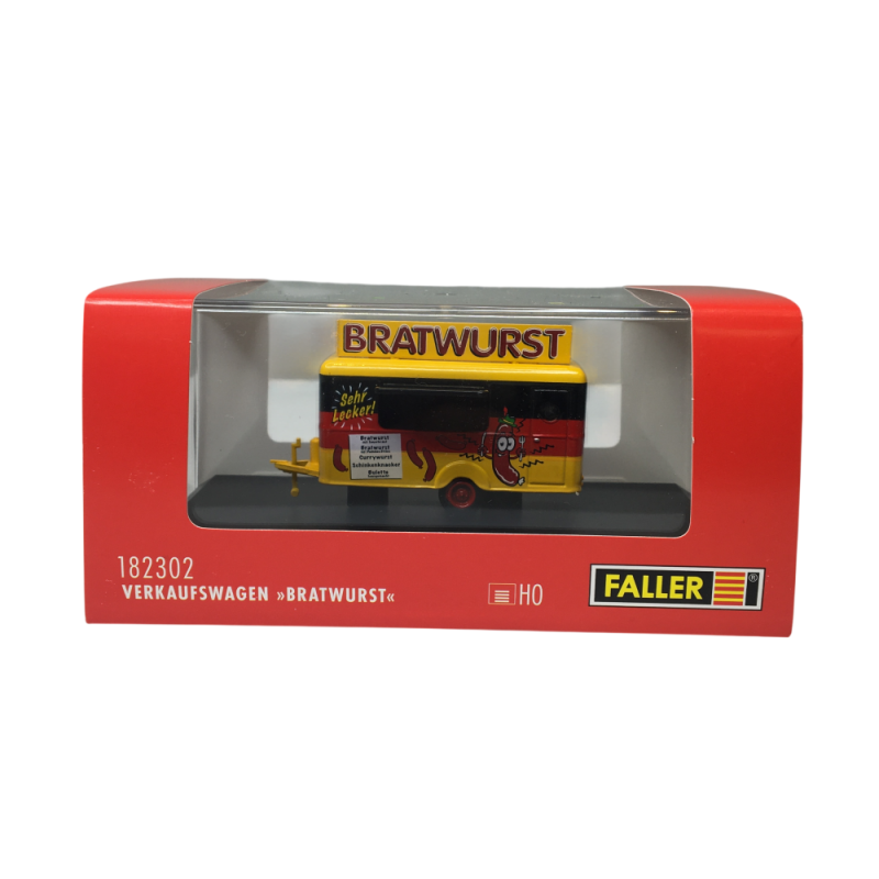 Chariot de vente de Saucisse à griller - Faller 182302 - HO 1/87