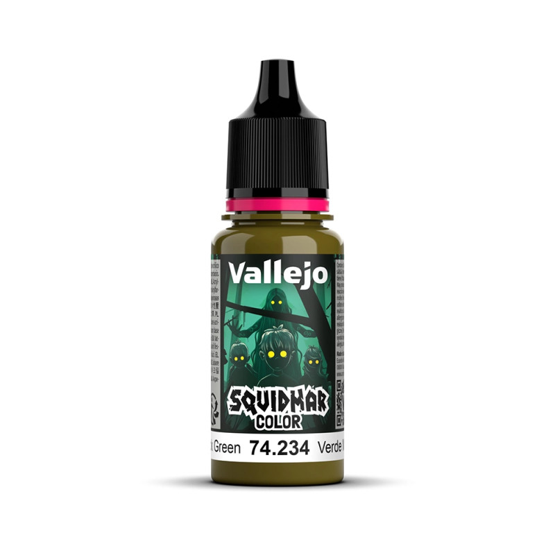 Mossback Green - 18ml Squidmar Color - VALLEJO 74.234