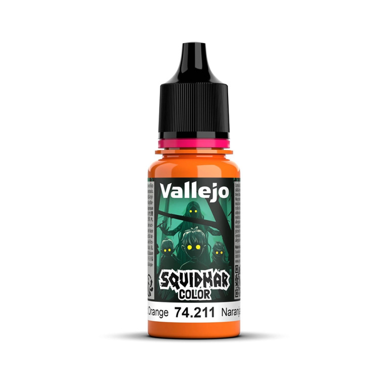 Squid Orange - 18ml Squidmar Color - VALLEJO 74.211