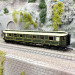 Voiture de train express AB 6ü Pr 06, 1re et 2e classe, KPEV, Ep. I, ROCO 6200237