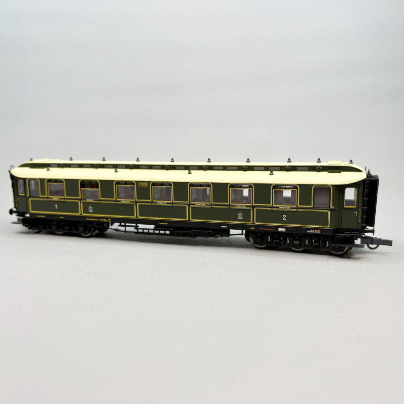 Voiture de train express AB 6ü Pr 06, 1re et 2e classe, KPEV, Ep. I, ROCO 6200237