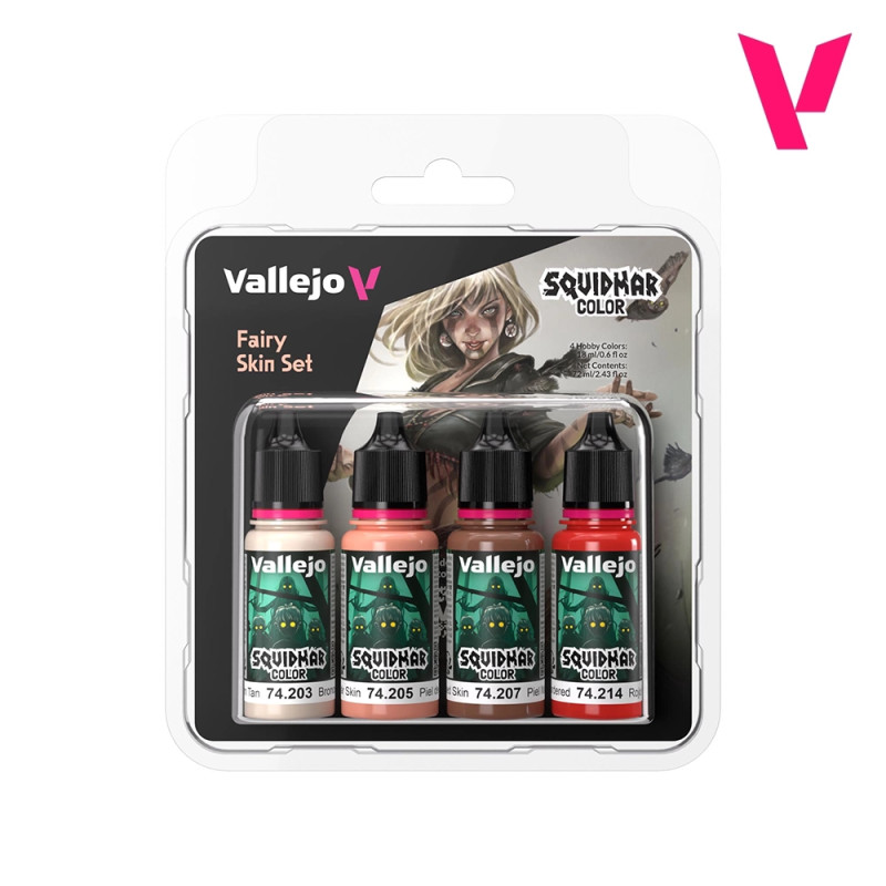 Pack Fairy Skin - 18ml Squidmar Color - VALLEJO 74.306