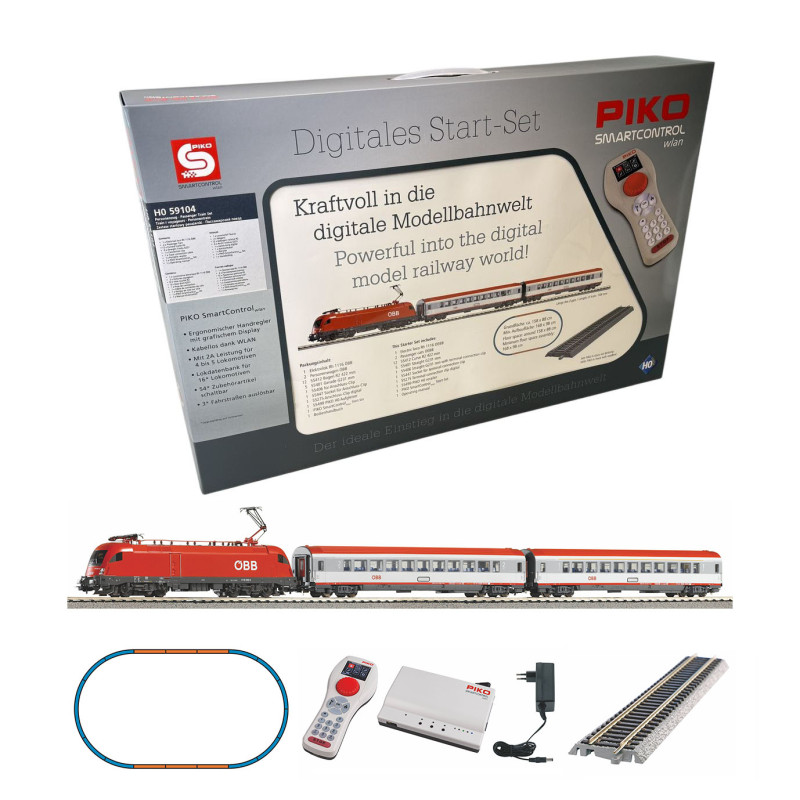 Coffret de départ SmartControl wlan, Taurus Rh 1116 et 2 voitures, ÖBB, Ep. V, PIKO 59104
