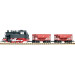 Coffret de départ locomotive à vapeur BR 80 et 2 wagons à minerai, DB, Ep. III, PIKO 37100