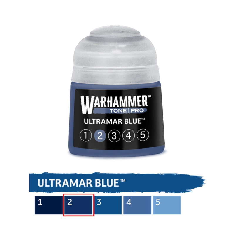 Ultramar Blue 2 - 12ml Tone Pro - WARHAMMER 99189961387 20-362