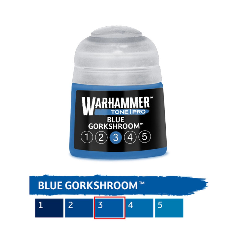 Blue Gorkshroom 3 - 12ml Tone Pro - WARHAMMER 99189961383 20-353