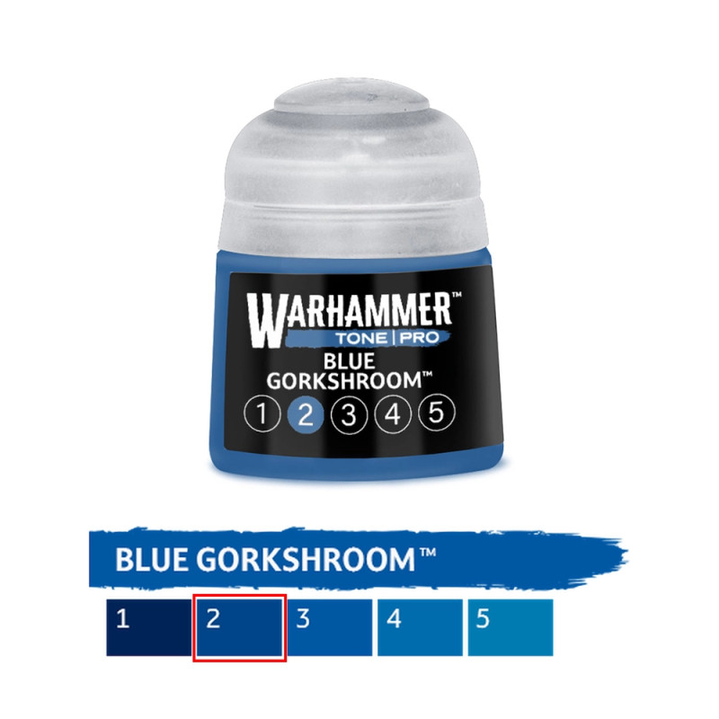 Blue Gorkshroom 2 - 12ml Tone Pro - WARHAMMER 99189961382 20-352